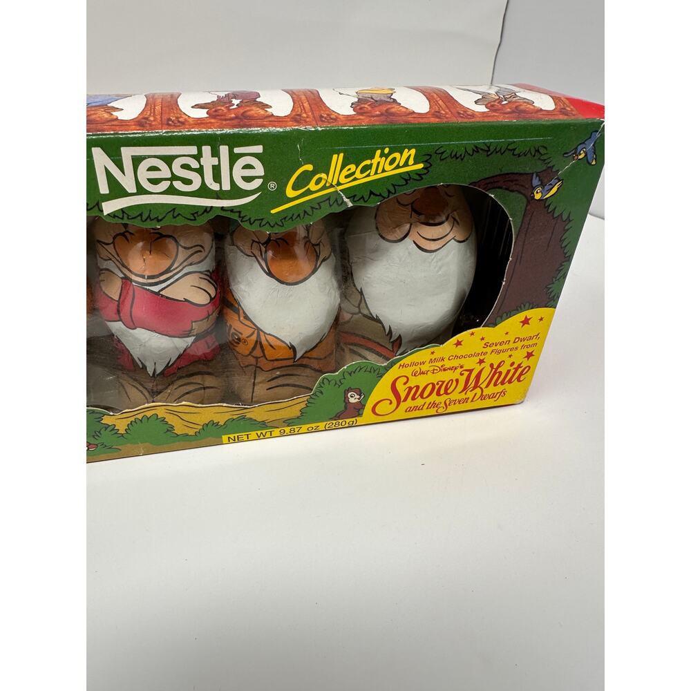 Vintage Snow White and the Seven Dwarfs Collectible Chocolate Disney Nestle